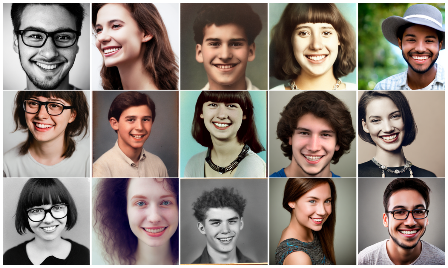 Generated contextual images CelebA